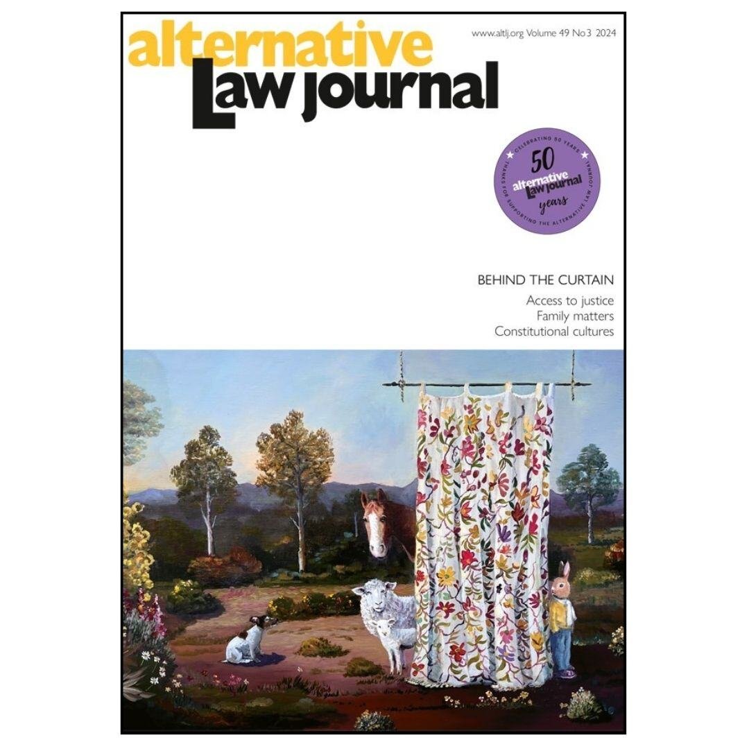 Alternative Law Journal cover